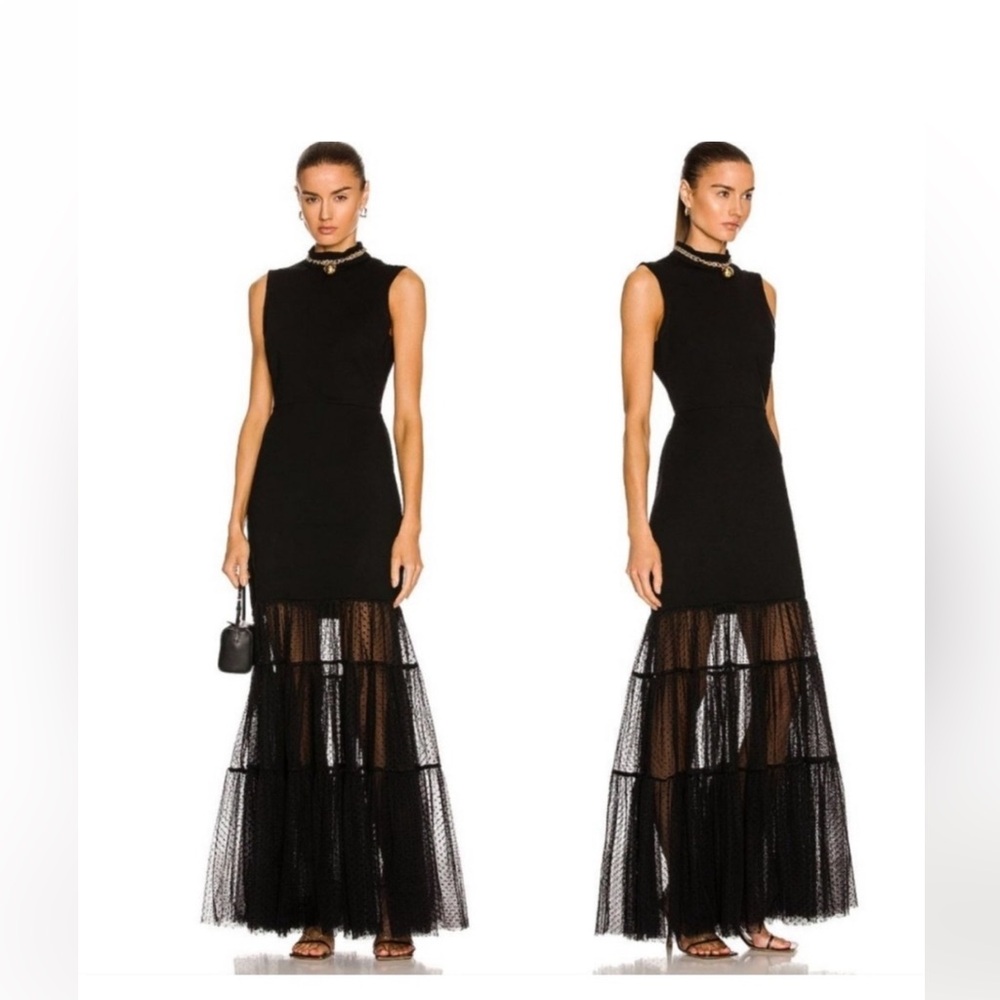 Staud Black Sleeveless Maxi Dress - NWOT